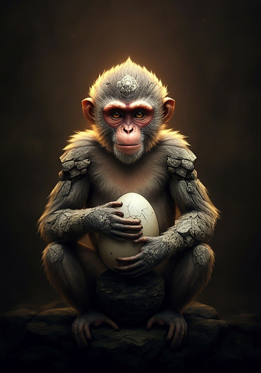 Birth of Stone Monkey in Primal Chaos