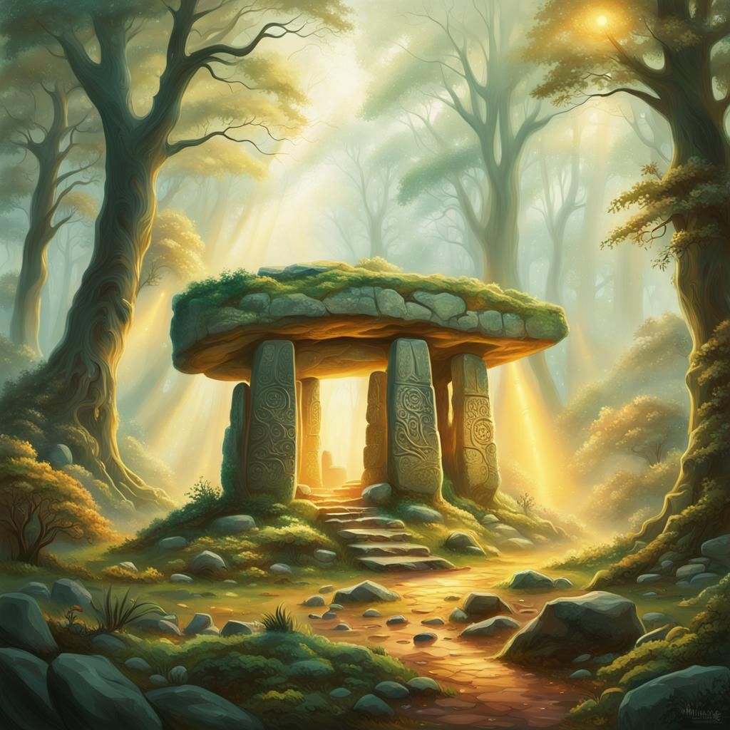 Mystical Megalithic Portal to Enchanted Realm