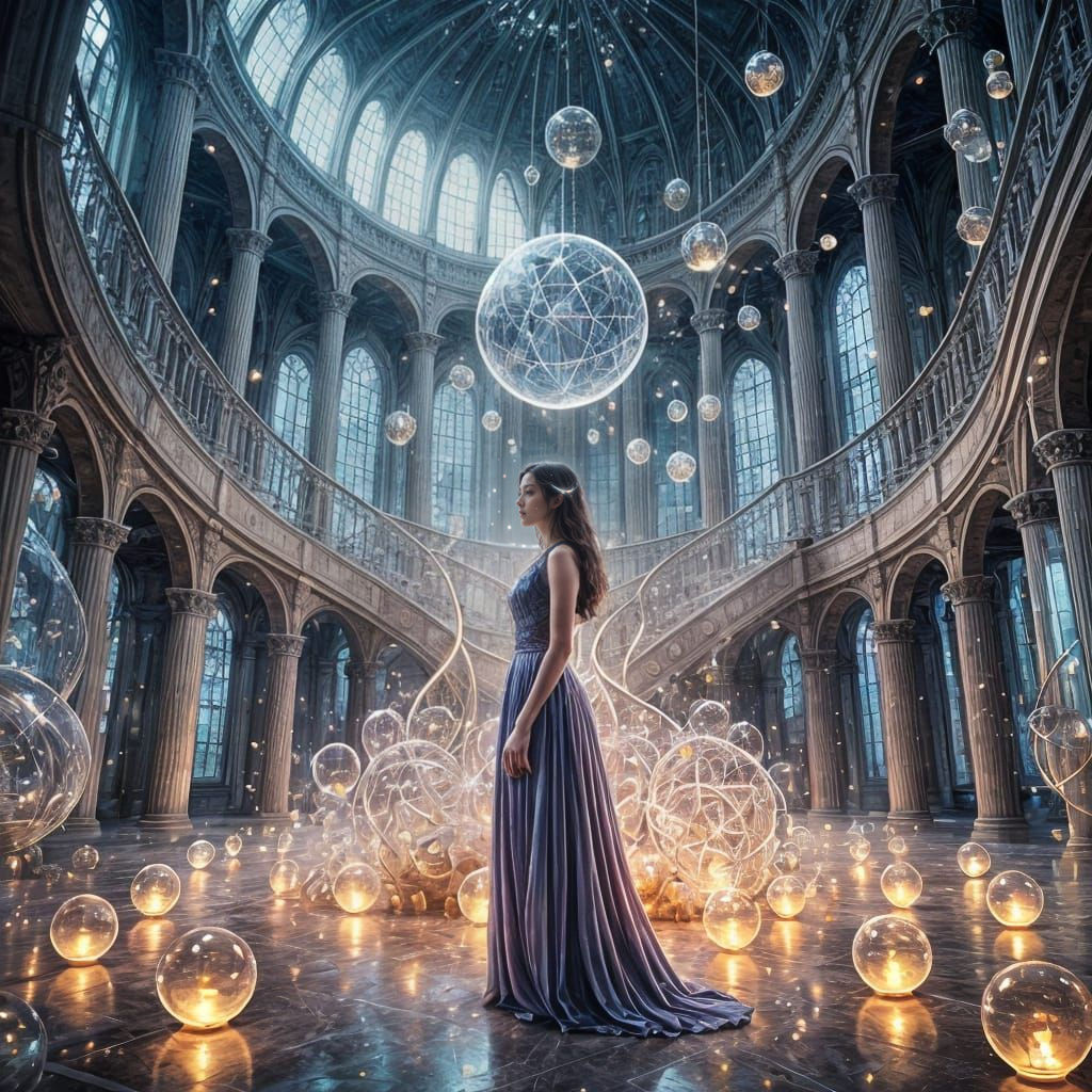 Astral Architecture Revealed in Ethereal Abode