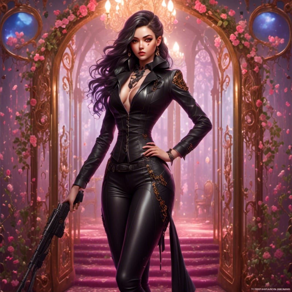 Dynamic Secret Agent with Braided Hair