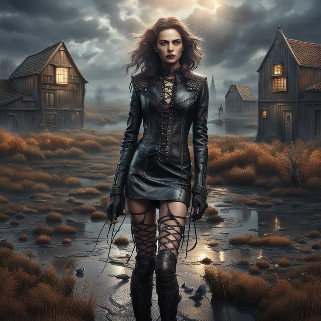 AI Hell's Angel in the Beemster Polder