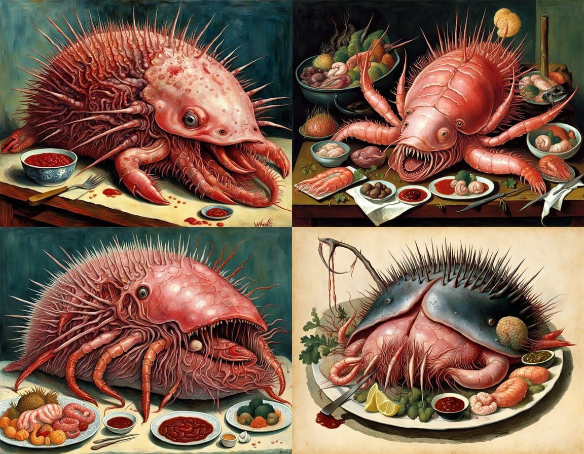 Surrealistic Anatomy in a Gauguinesque Style