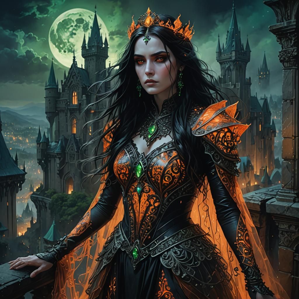 The evil fire queen