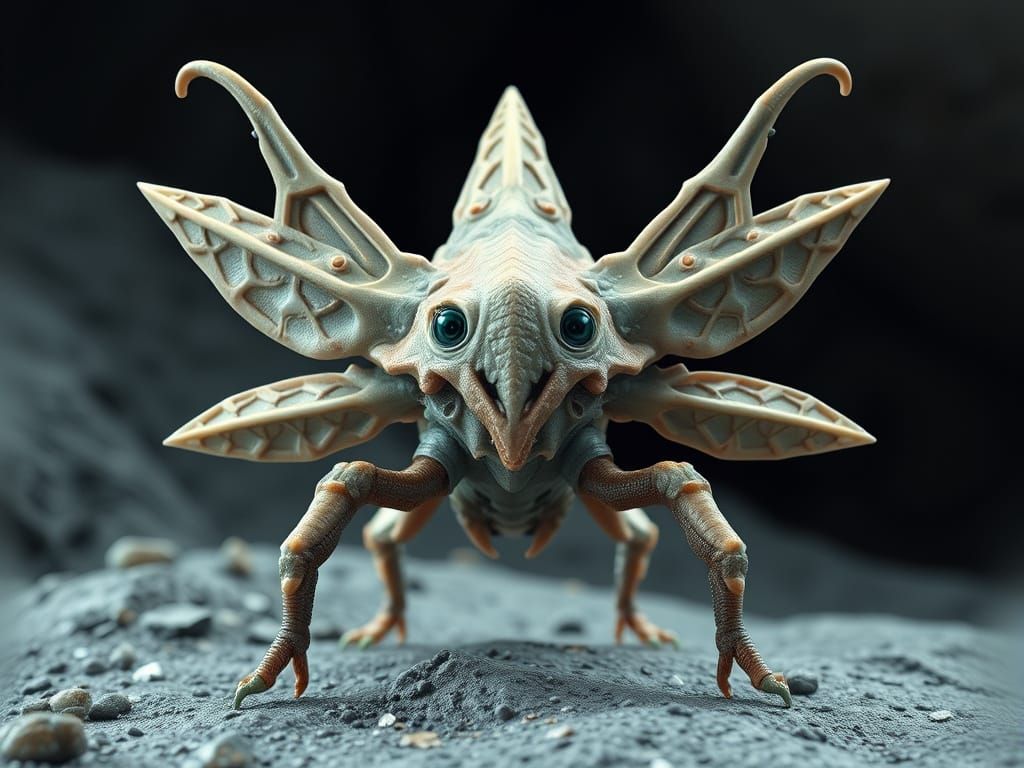 Biologically Plausible Triradial Alien Lifeform