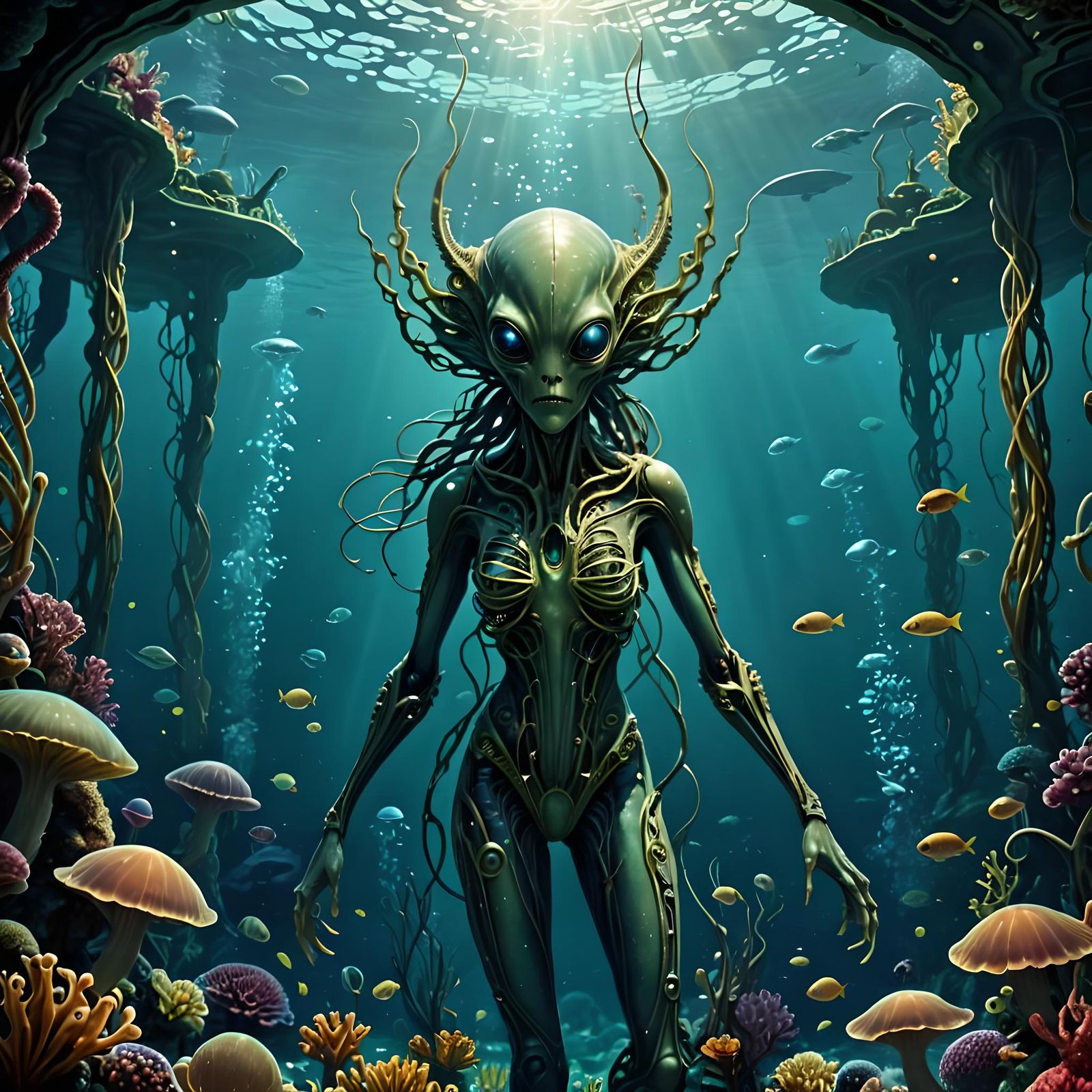Underwater Dweller👽✨🌊