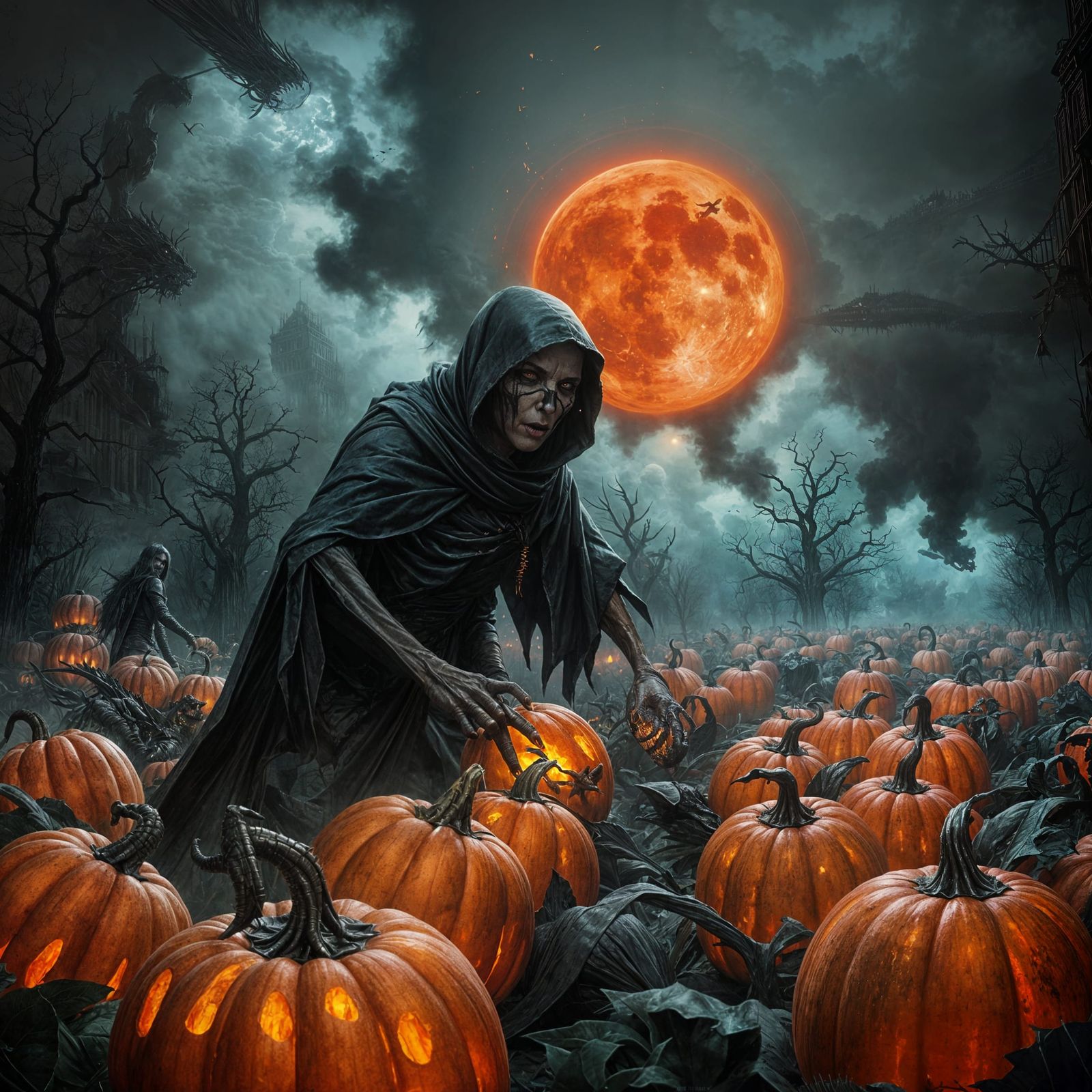 Nightmare Harvest Festival Art
