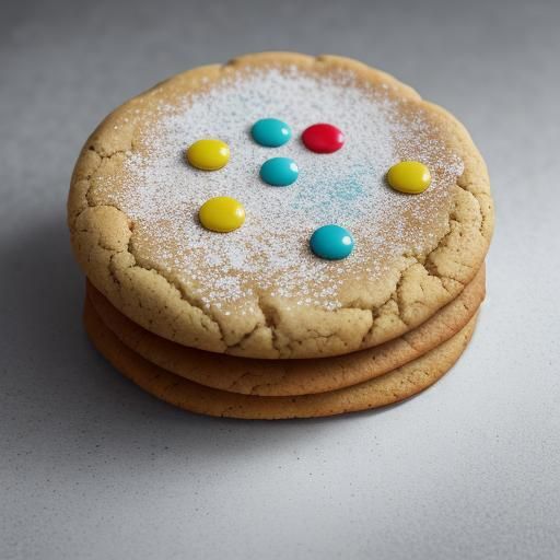 Cookie Battlefield: Hyperrealistic Kitchen Countertop Confli...