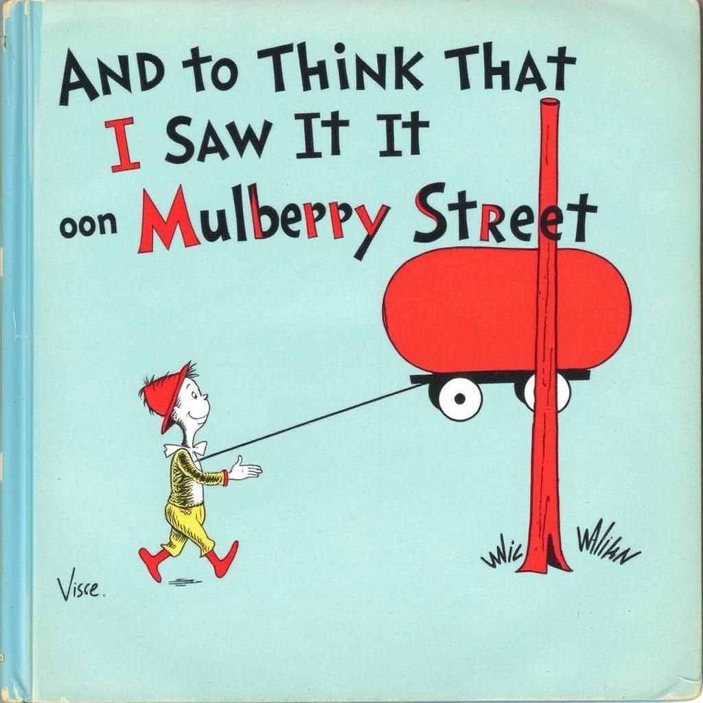 And to Think That I Saw It on Mulberry Street is Theodor Seu...