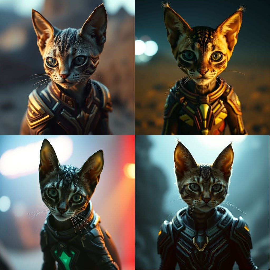 Kind flurkin alien cat ( from Captain marvel)
