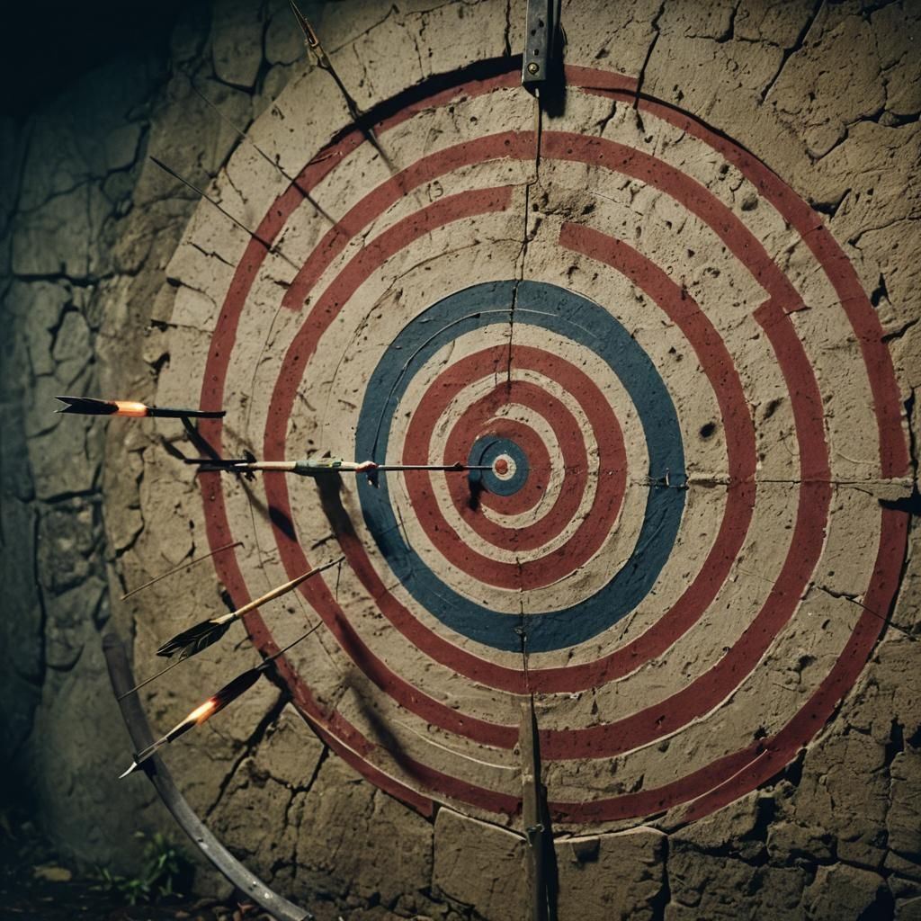Arrow Hits Bullseye in Cinematic Still