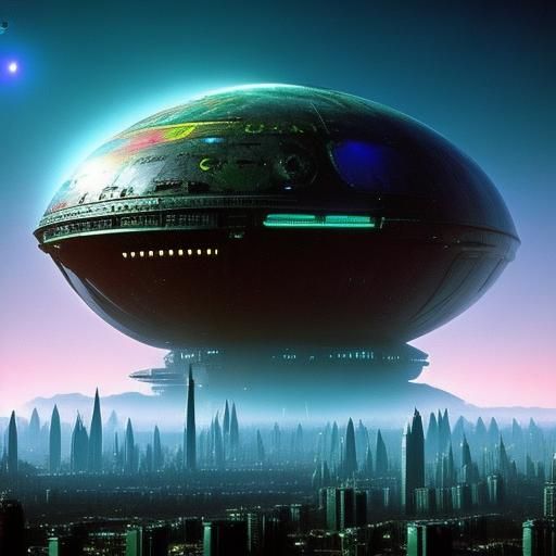 Biopunk Alien Spacecraft: Cinematic Unity 3D