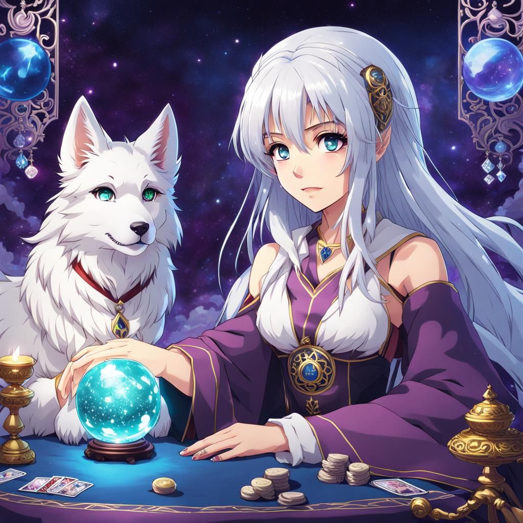 Psychic Wolfie and Skyla (Xavier)