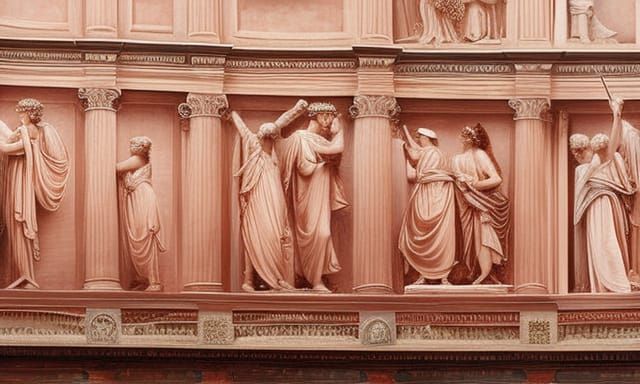 Roman Senator Portrait in Realistic Fantasy Style