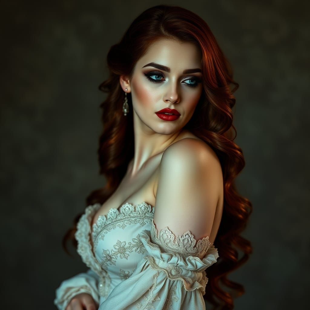 Lady Seraphina Devereaux: A Haunting Beauty of the Pre-Rapha...