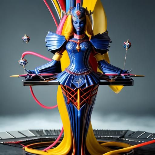 Abstract Twisting Shapes in Photorealistic 3D