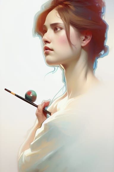 Joyful Billiard Game Day in Hyperdetailed Portrait