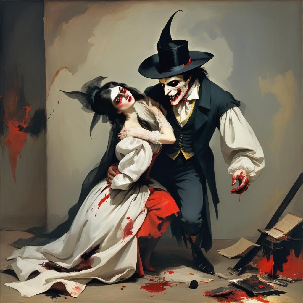 Vampire's Masquerade: A Dark Art Scene