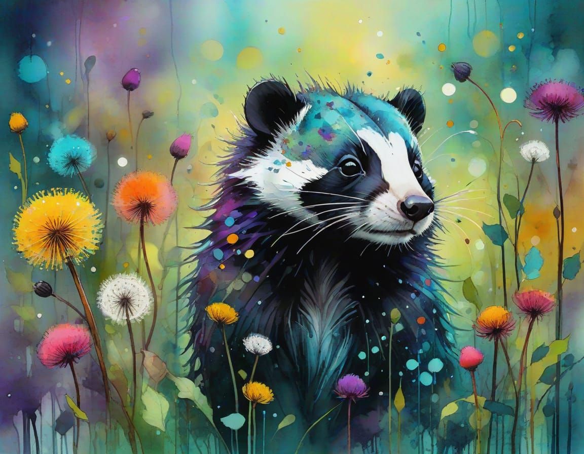 Joyful Celebration of Nature in Vibrant Colors