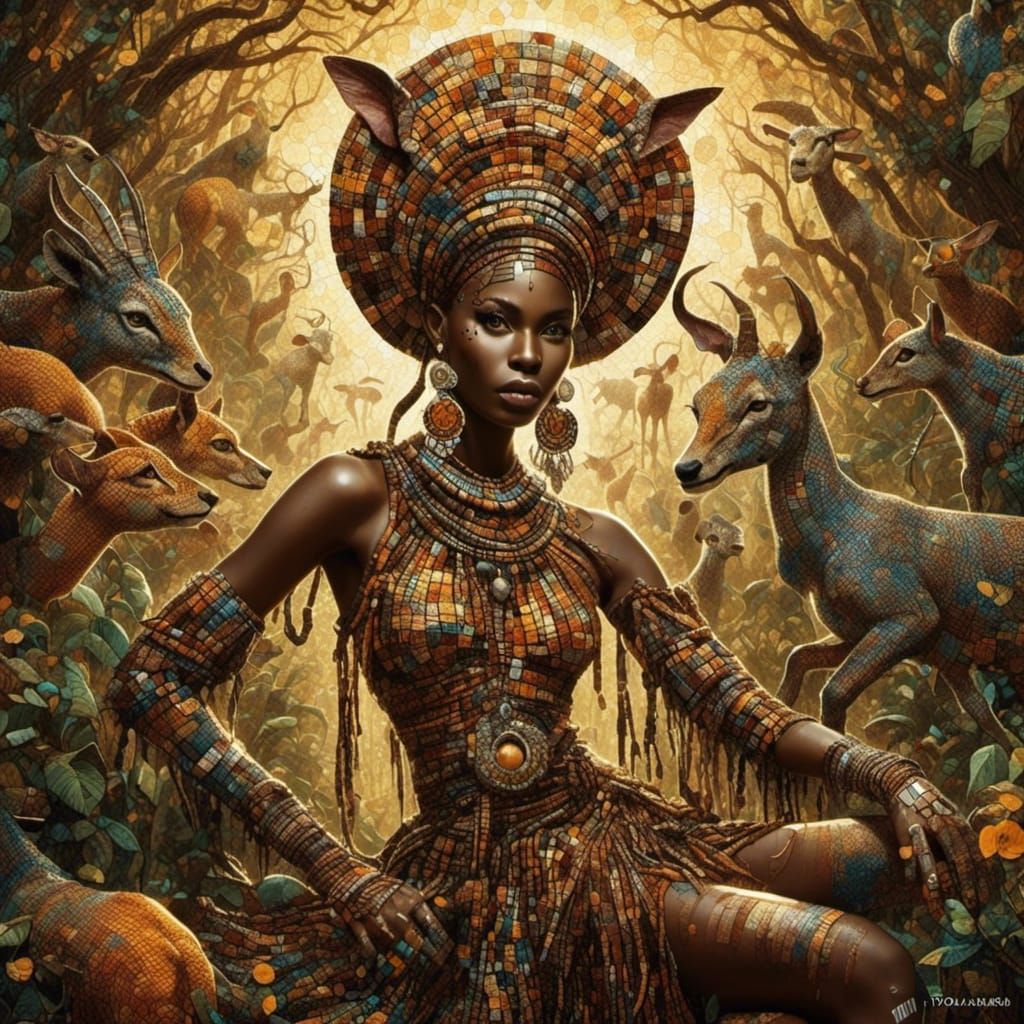 MOSAIC BEAUTY is my new Lora model. PLEASE TRY IT❣️