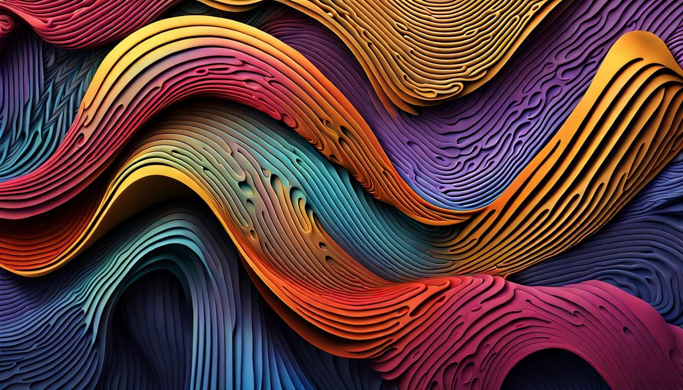Yellow/blue wallpaper