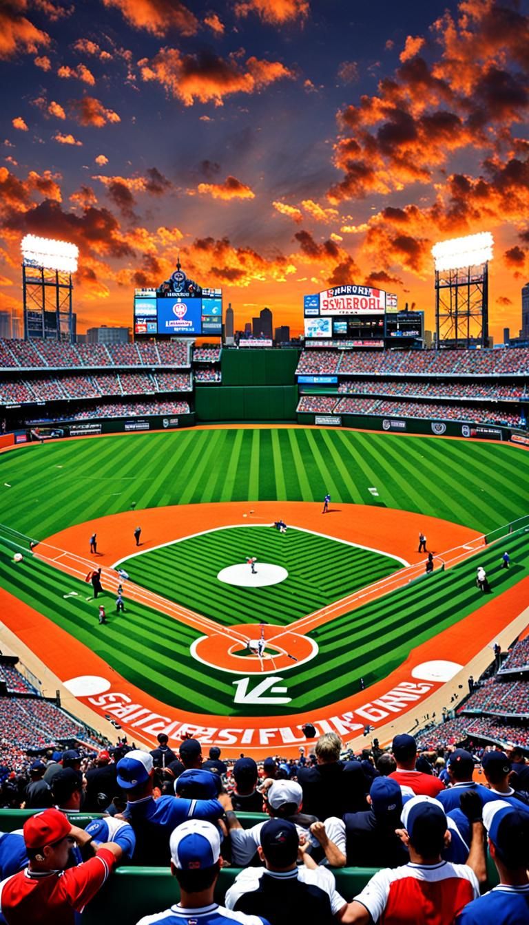Baseball's Decisive Moment on a Beautiful Day