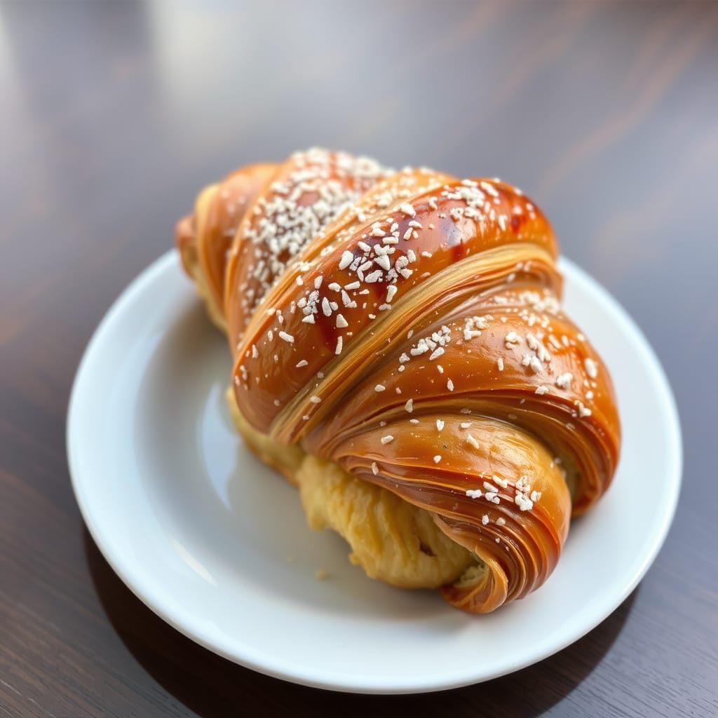 Flaky, Buttery Croissant