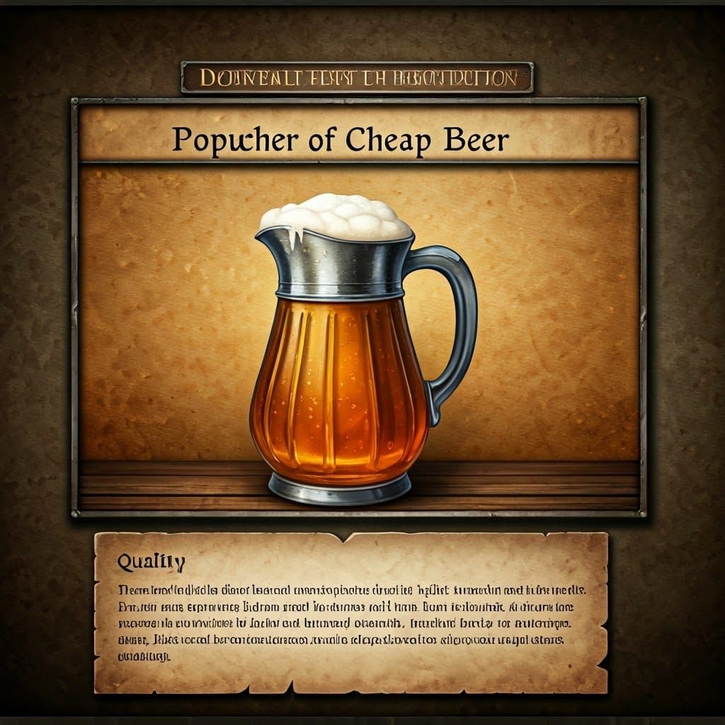 Medieval Tavern Ale