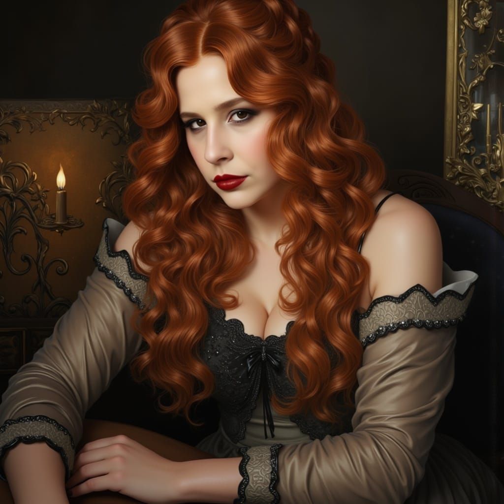 Ethereal Gothic Goddess