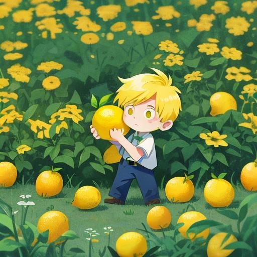 Lemon Boy Pulled from Garden Like a Weed