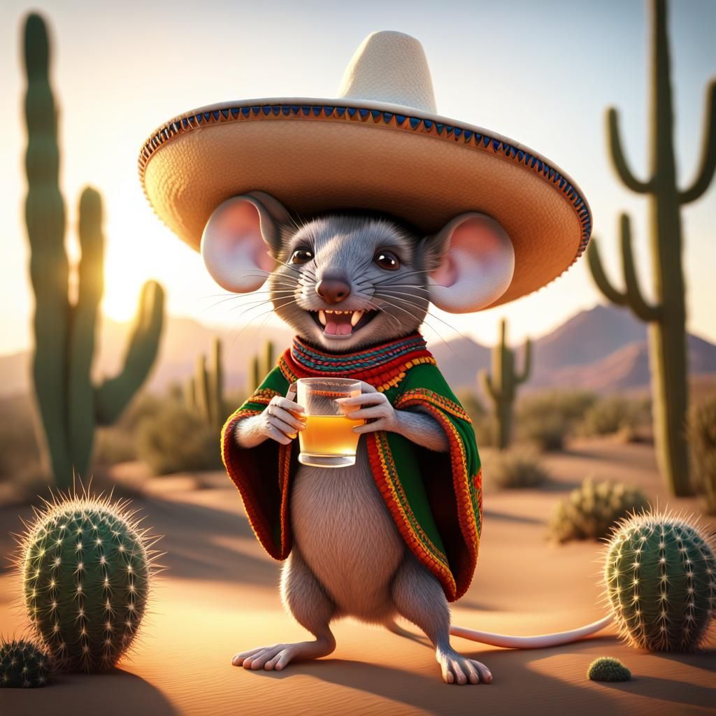 Mouse in the Desert
