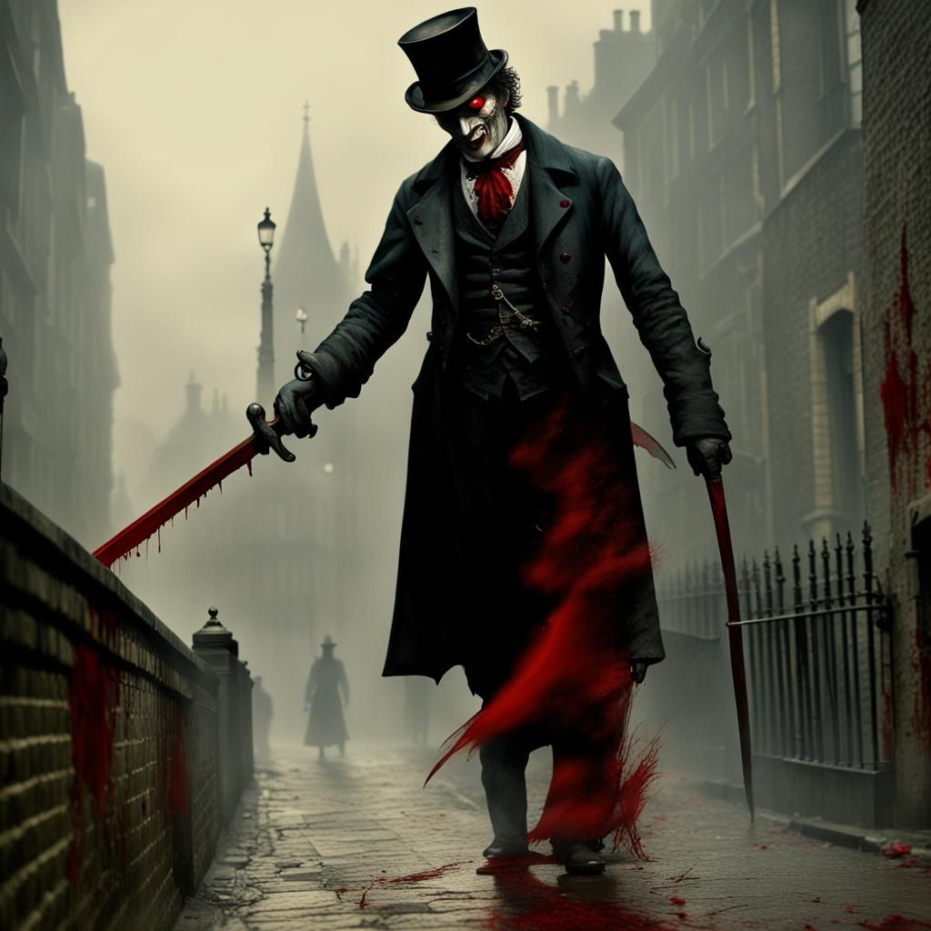 Dark Deeds of Terror: Jack the Ripper Strikes Again in the Heart of London