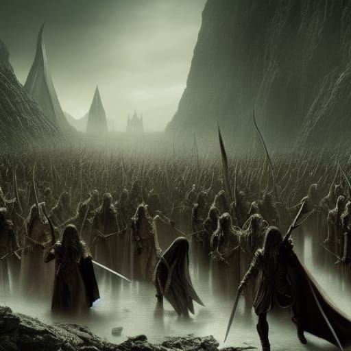 Nazgûl Prepare for Battle at Minas Morgul