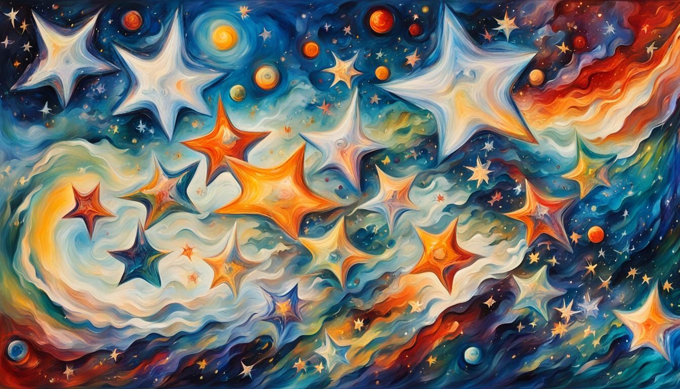 Cosmic Energy and Stars in Abstract Expressionism