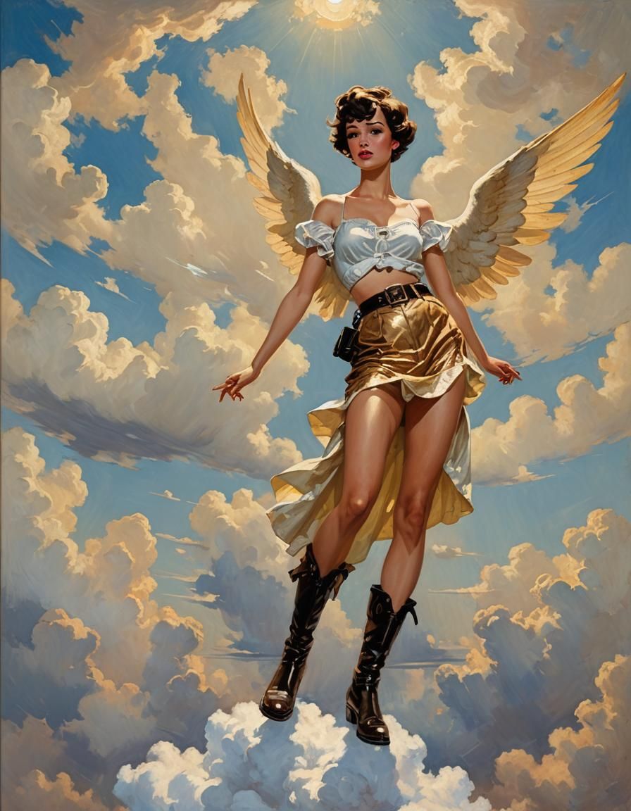 Beautiful, alluring angel...