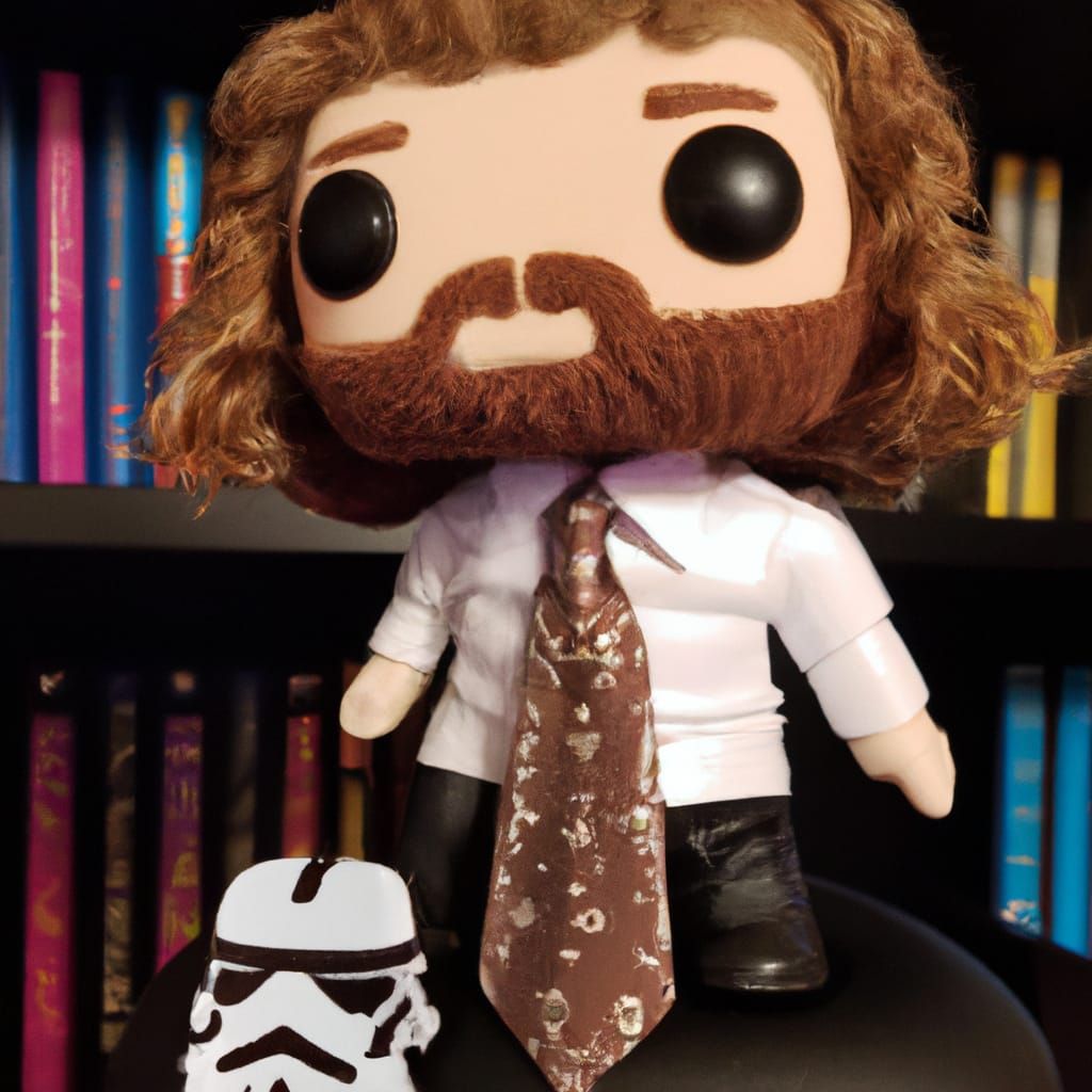 Wookiee in Shirt and Tie Funko Pop Style