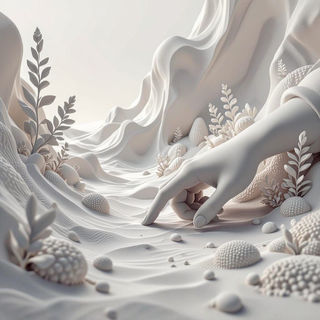 Sketch Merging Into Soft 3D Textured Scene
