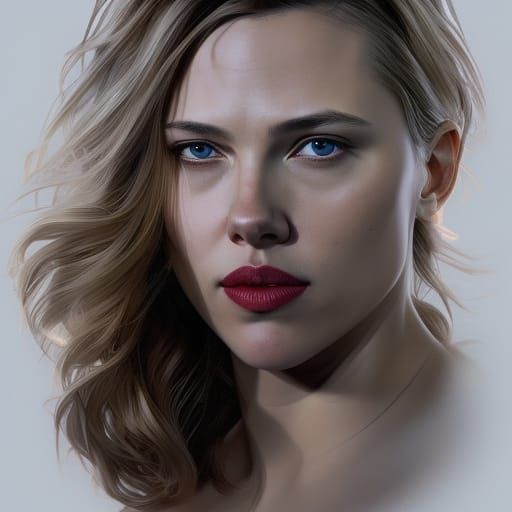 Actors in Supermarket: Art Nouveau Portrait