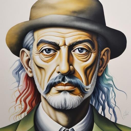 Surreales Portrait