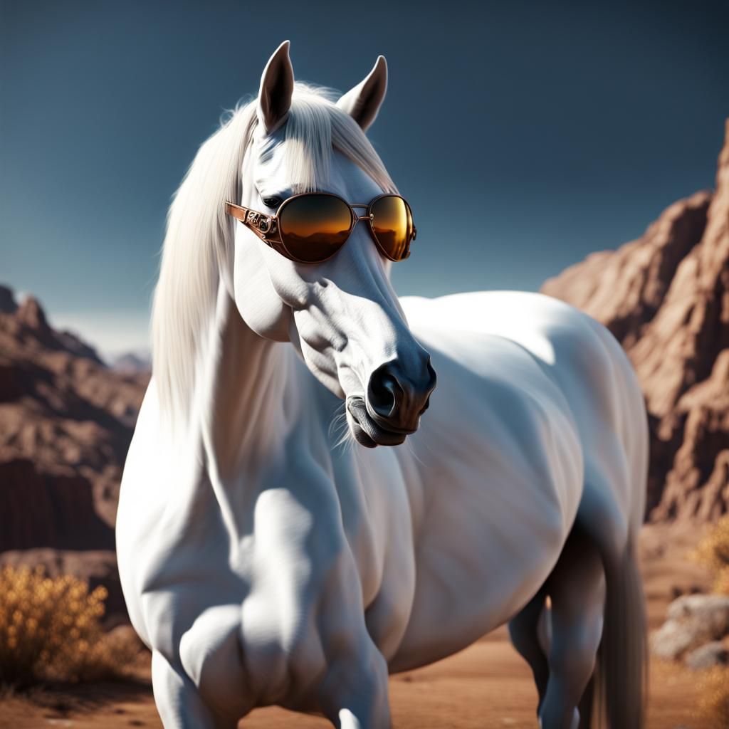 Horse in Disguise: A Matte Painting