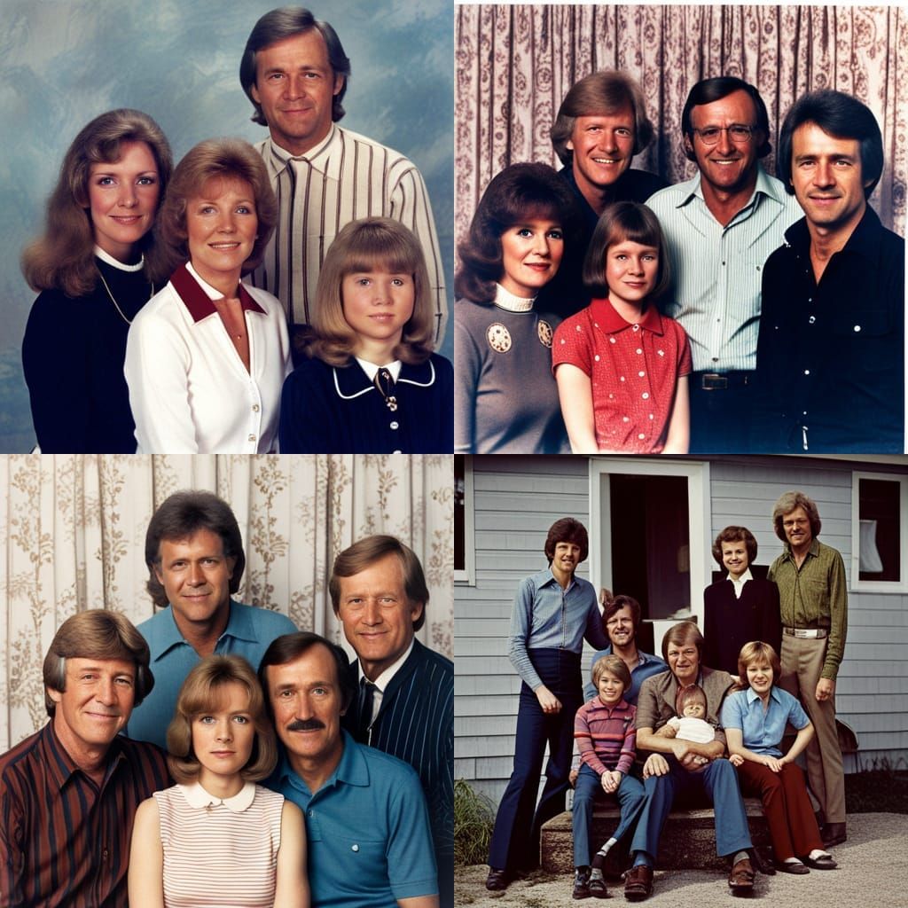 1970’s family photos