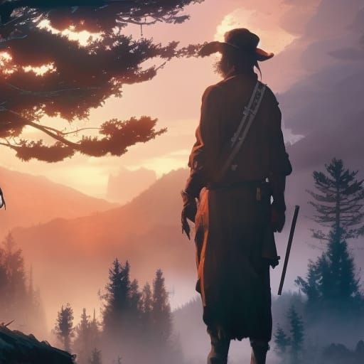 Red Dead Redemption 2: Anime Key Visual