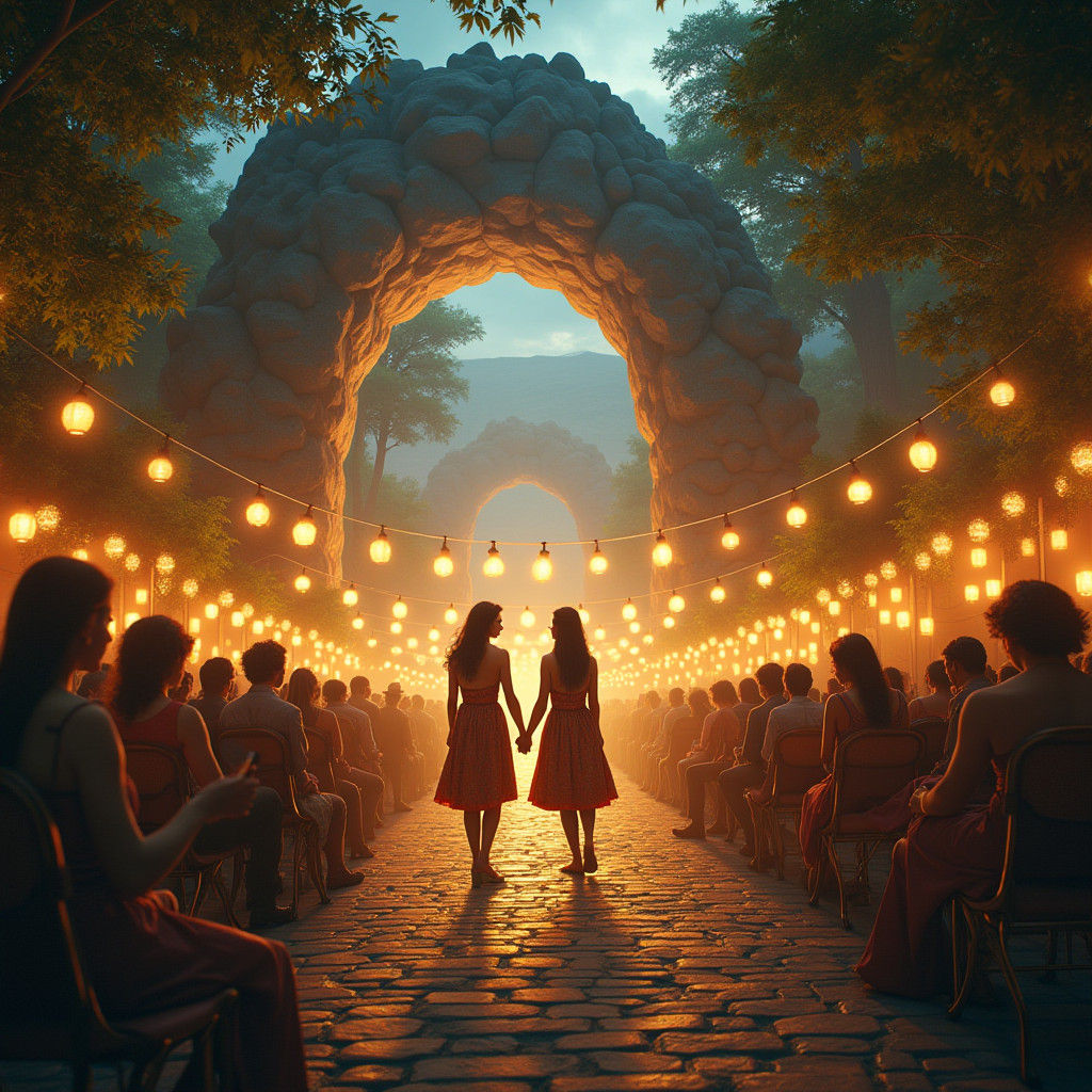 Utopia of Kindness: A Dreamlike Celebration