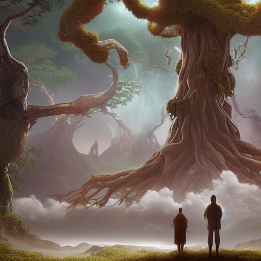 Fantasy Universe Tree Gives Wisdom