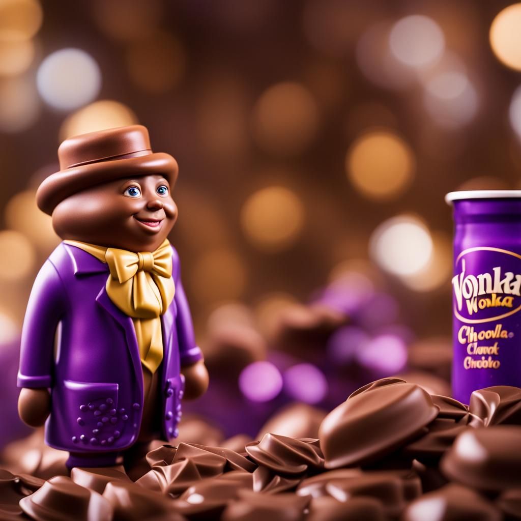 Wonka Chocolate Advertisement: Professional Photography