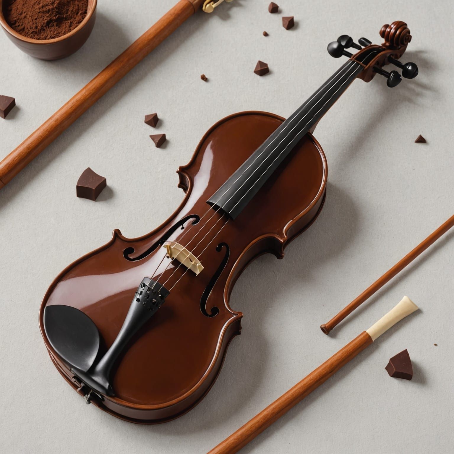 Chocolate Violin in Harmony