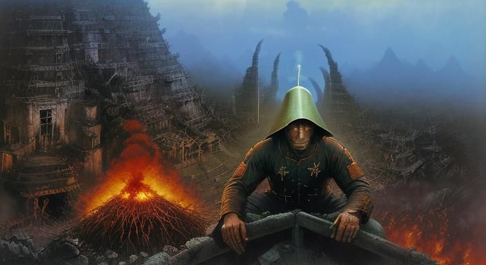 Apocalyptic Metal Album Art: Hand of Doom