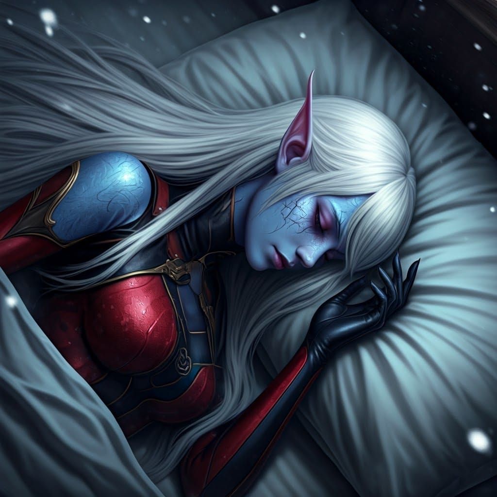 Ethereal Demoness in Dreamlike Cinematic Portrait