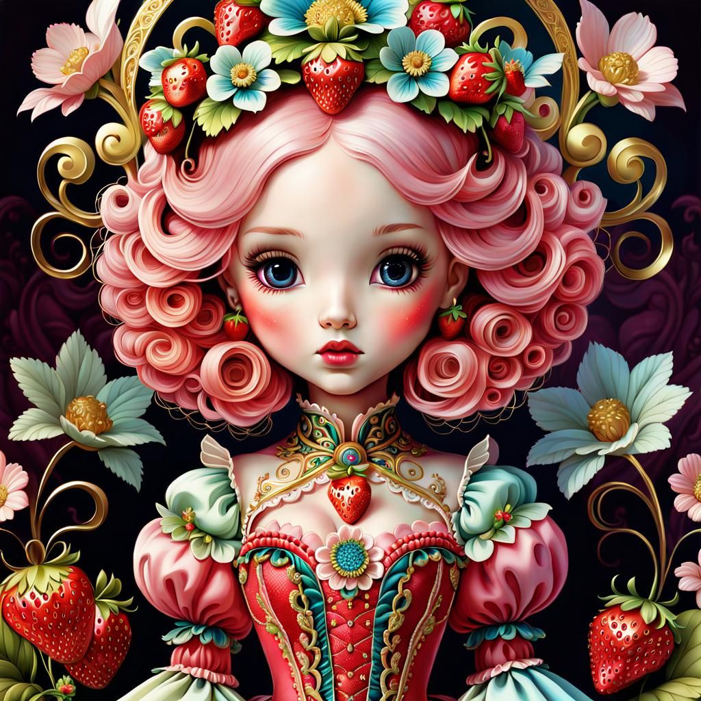 Chibi Strawberry Doll