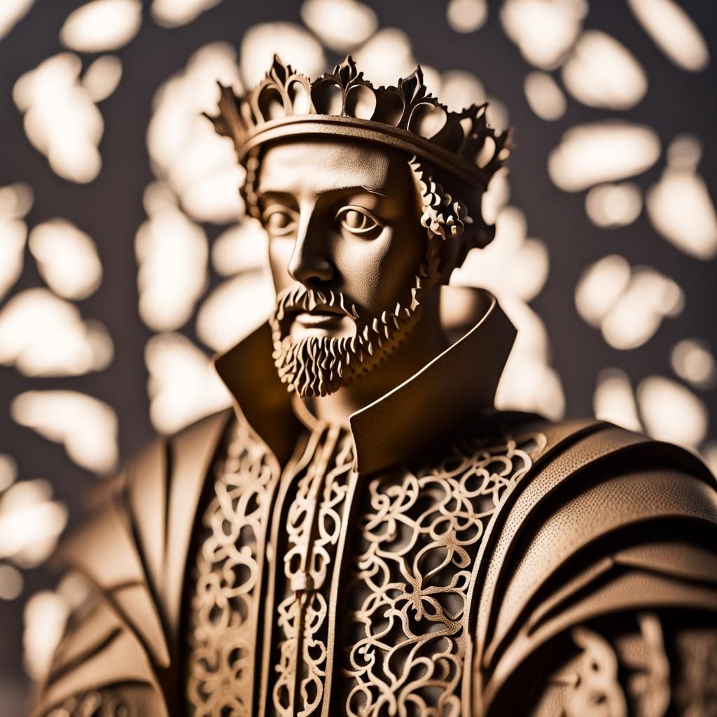 Shakespeare Henry V Papercut: Professional Photography