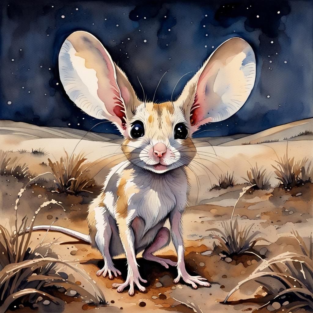 Happy gobi jerboa